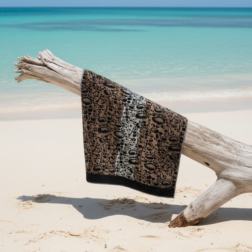 Serviette plage carrara - plage, en