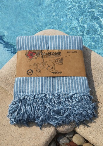 Fouta xxl plage 210x240 - xxl, cm