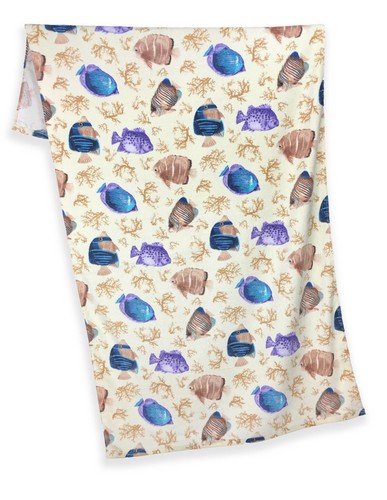 Serviette plage imprimée - serviette,